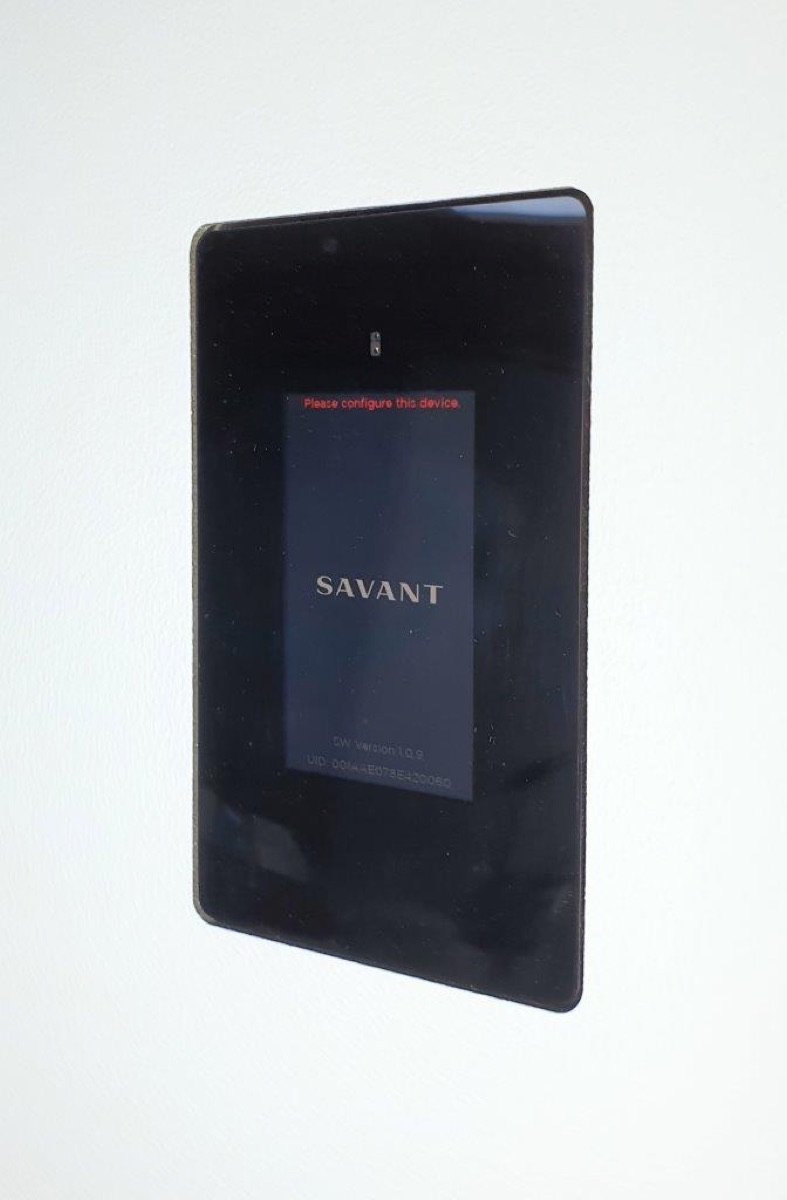 For Savant Thermostat CLI-W200 & CLI-W210 - New Construction