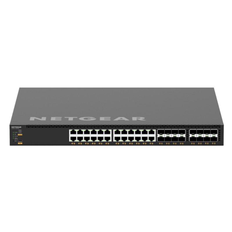 M4350 Avoip Switch 24x10G/MG, 8x10G SFP+, 8x25G SFP (290-1770W)