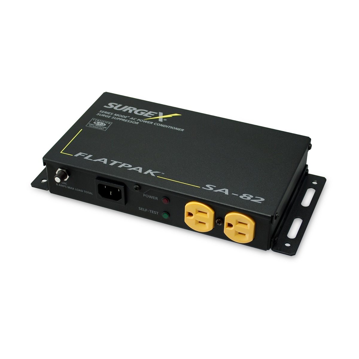 Series Mode Surge and Power Conditioner, 120V/8A, 2 Receptacles