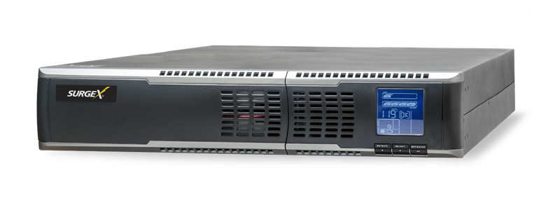 Online UPS, 3000VA, 2RU, 120V/30A, 5 Receptacles