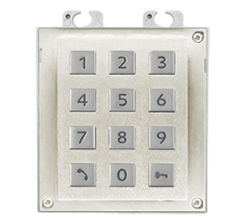 Door Station Keypad Module Silver