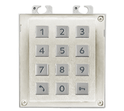 Door Station Keypad Module Silver