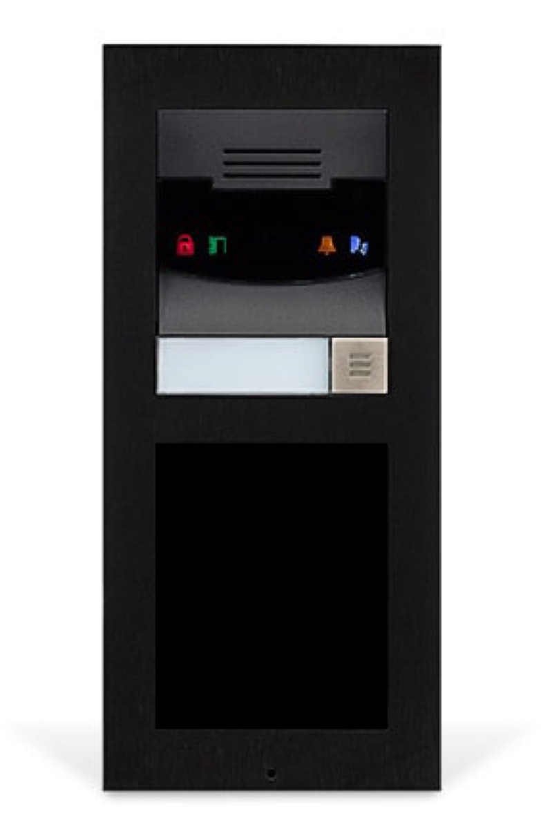 Flush Mount Door Station Black