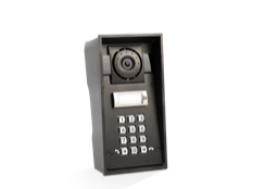 Heavy Duty Surface Mount Gate Station with Keypad - Black