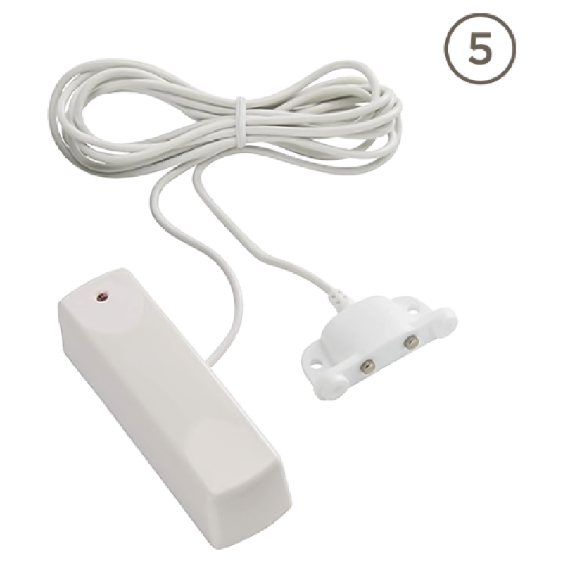 5-PACK of Z-Wave Leak Sensor W 36IN Probe