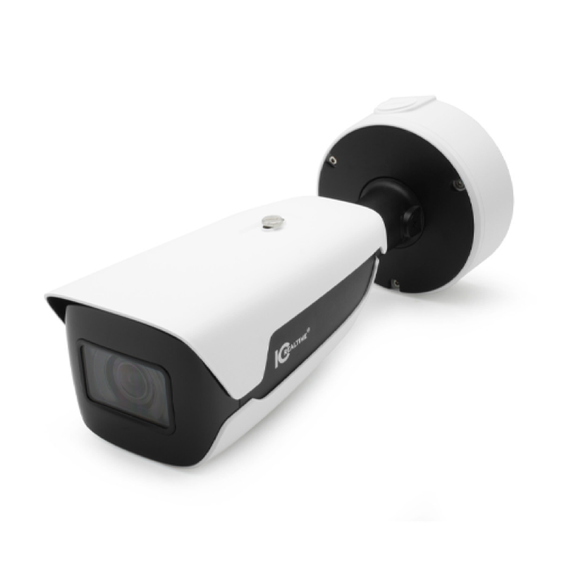 B12V: 12MP Bullet 2.7-12MM Lens Smart IR, Ai - White