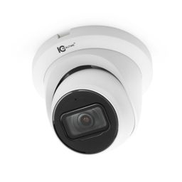 8MP Eyeball Dome, in/Outdoor, 2.8MM Fixed Lens, Smart IR, Ai - White