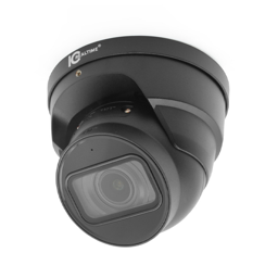 8MP Vandal Eyeball Dome, in/Outdoor, 2.7-13.5MM Varifocal IR - Black