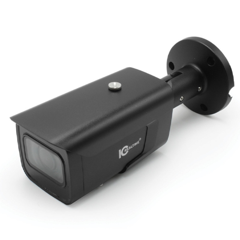 4MP Bullet, in/Outdoor, 2.7-13.5MM Varifocal, Smart IR - Black