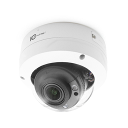 4MP Vandal Dome, in/Outdoor, 2.7-13.5MM Varifocal, Smart IR - White