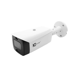 4MP IP Mid Bullet; in/Outdoor; 2.8MM Fixed ; Active Deterrent- White