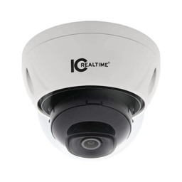 4MP IP Indoor/Outdoor Small Vandal Dome Fixed Lens PoE