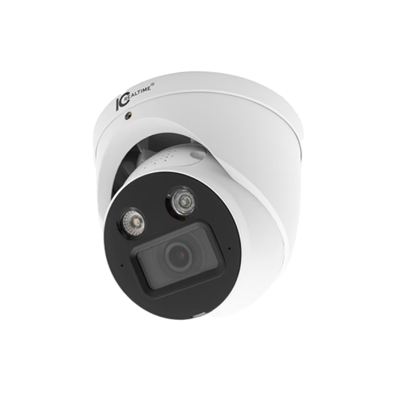 4MP Eyeball Dome; in/Outdoor 2.8MM Fixed Lens; Active Deter - White