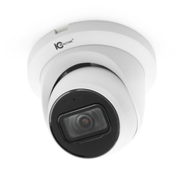4MP Sm Eyeball Dome, in/Outdoor, 2.8MM Fixed Lens, Smart IR - White