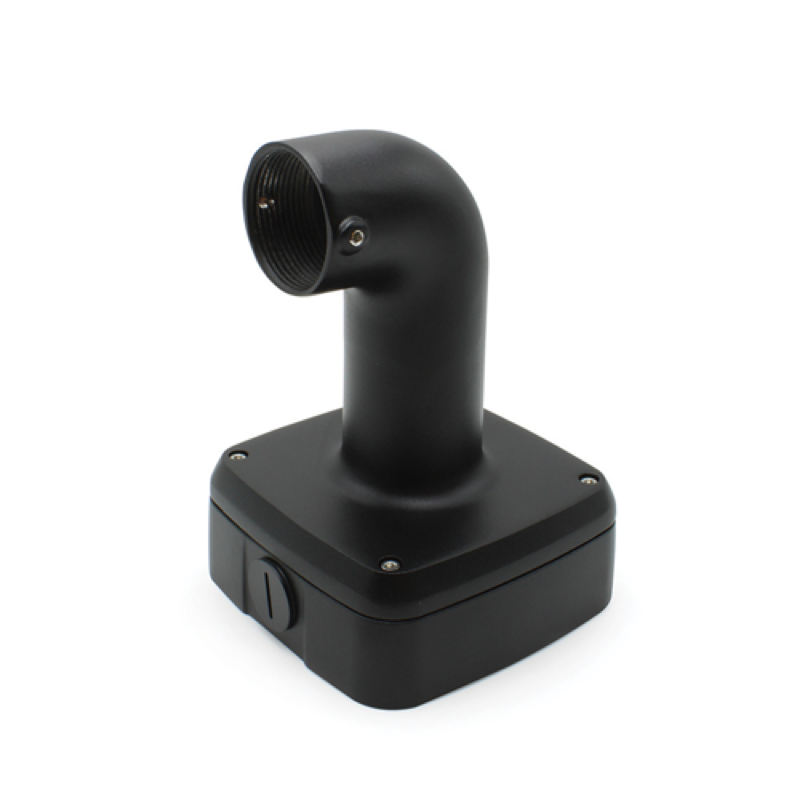 Wall Arm with Junction Box Attached - Black