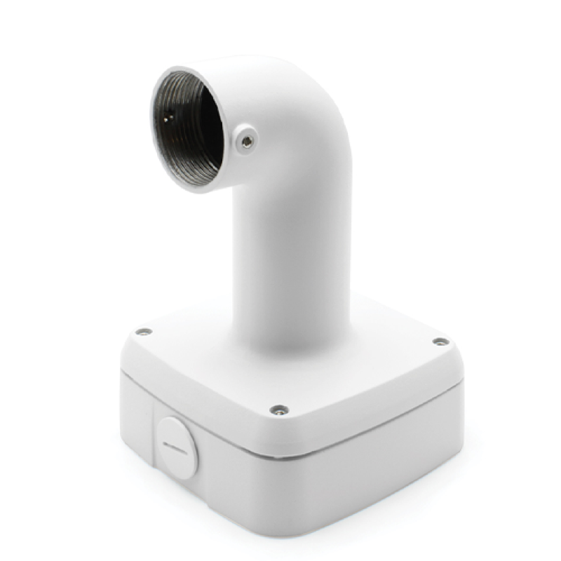 Wall Arm with Junction Box Attached - White
