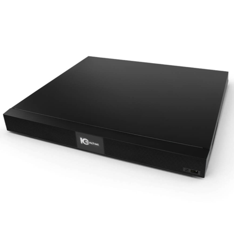 FX16POE: 16 Channel IP 1U NVR with 16 Port Embed PoE (10TB Storage)