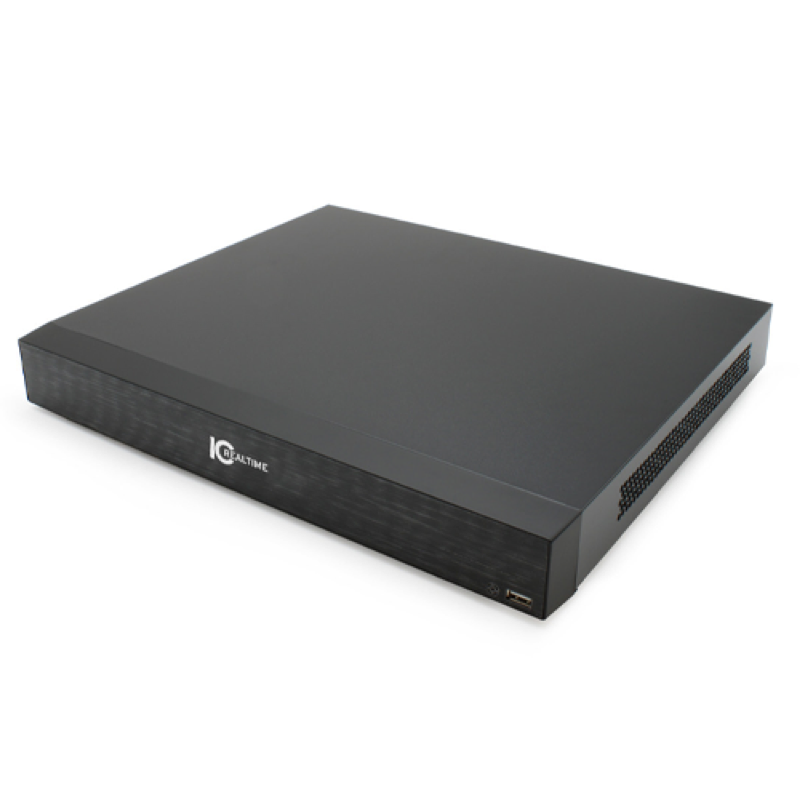 MX08POE: 8 Channel NVR 8 Port PoE Up to 16MP 4TB (Taa)