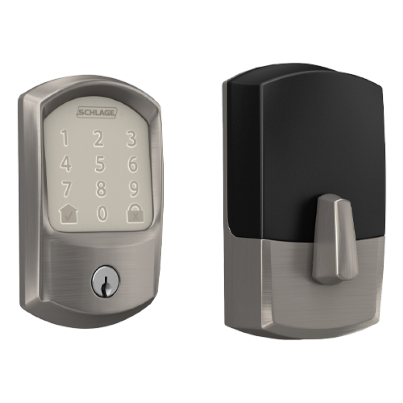 Encode Smart WiFi Deadbolt - Greenwich - Satin Nickel