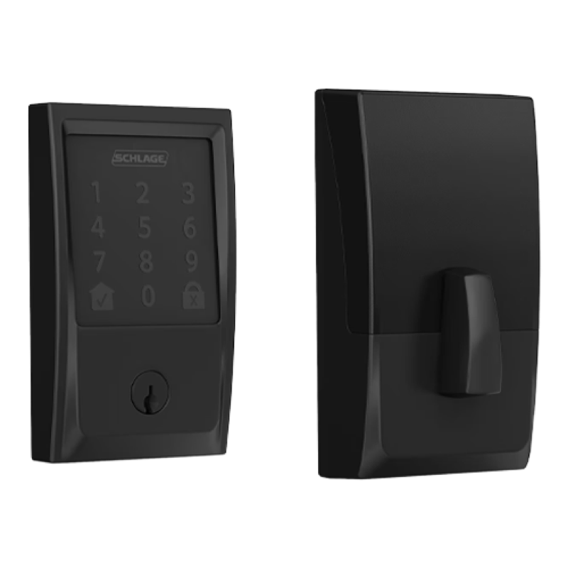 Encode Smart WiFi Deadbolt - Century - Matte Black