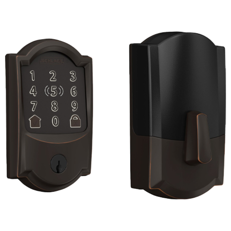 Encode Plus Smart WiFi Deadbolt - Camelot - Aged Bronze