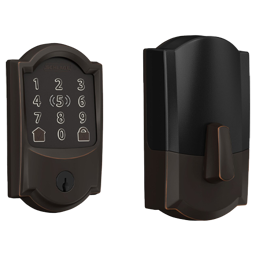Encode Plus Smart WiFi Deadbolt - Camelot - Aged Bronze