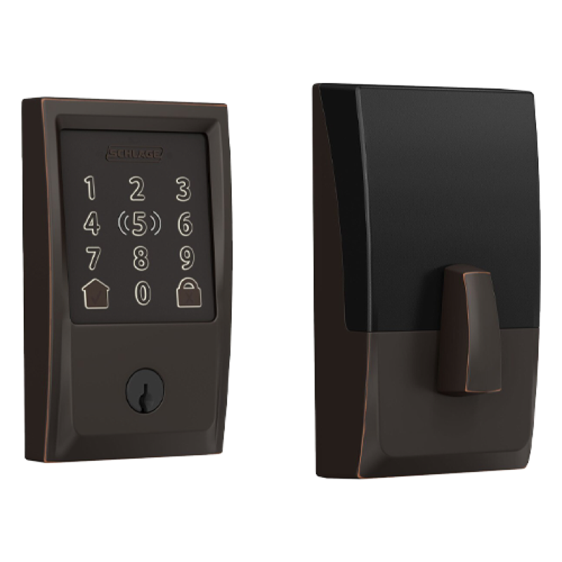 Encode Plus Smart WiFi Deadbolt - Century - Aged Bronze