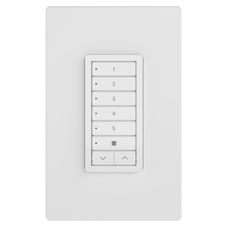 Sidekick for Shades - 5-CHANNEL Shade Keypad