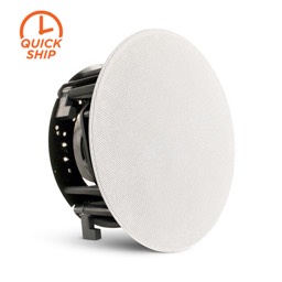 6.5IN Concerta in-Ceiling Speaker, Cast Metal Basket and Tweeter Control