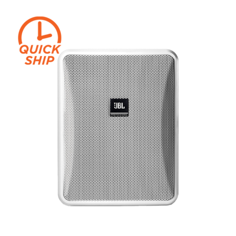 Pro 5.25IN 2-WAY Vented Loudspeaker - Invisiball Install System (Wh - Pair)