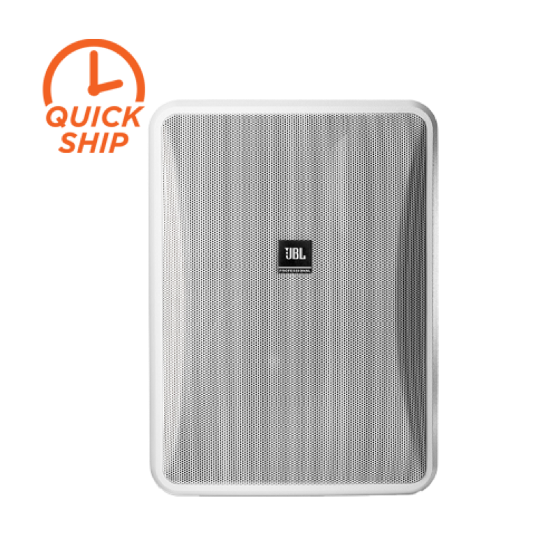 Pro 8IN 2-WAY Vented Loudspeaker - Invisiball Install System (White - Pr)
