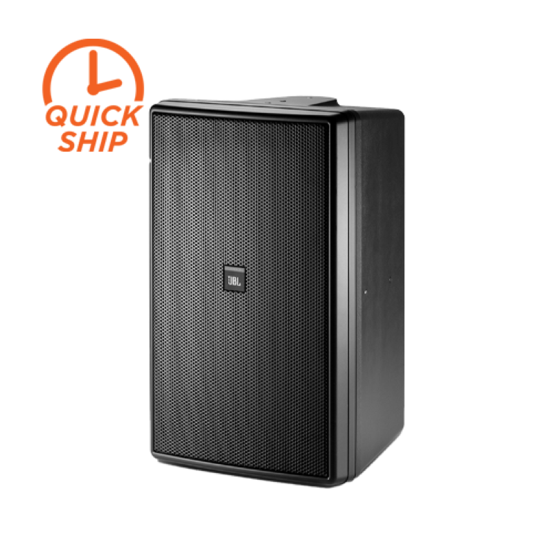 Pro 2-WAY High Output Indoor-Outdoor Monitor Loudspeaker (Black)
