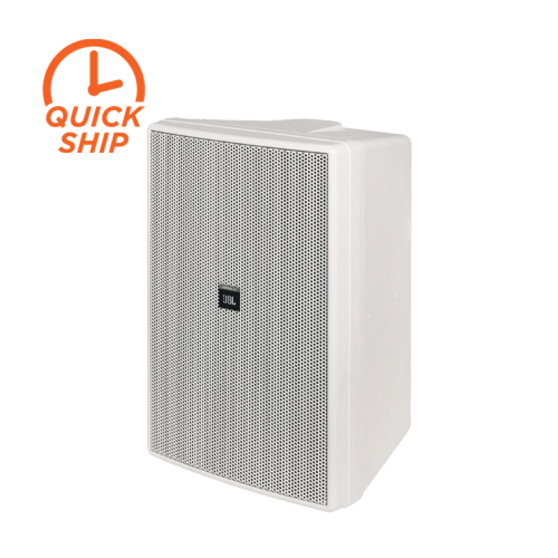 Pro 2-WAY High Output Indoor-Outdoor Monitor Loudspeaker (White)