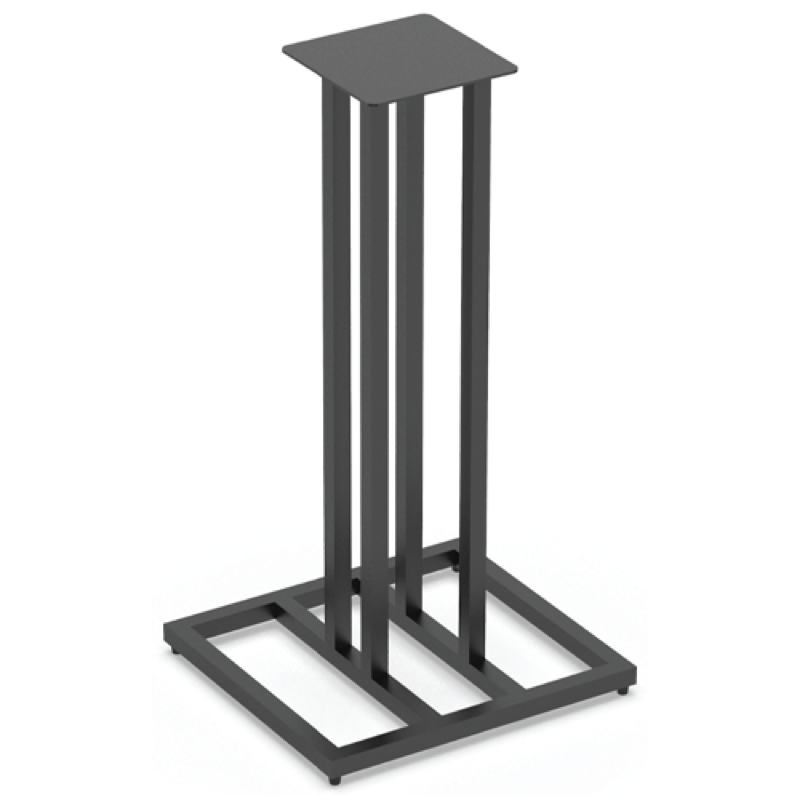 JS-65 Steel Floor-Stands for Jbl L52 & 5.25IN Studio Monitors - Black - Pair
