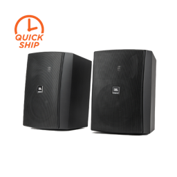 6.5IN 2-WAY Indoor/Outdoor Speaker with Mount Black