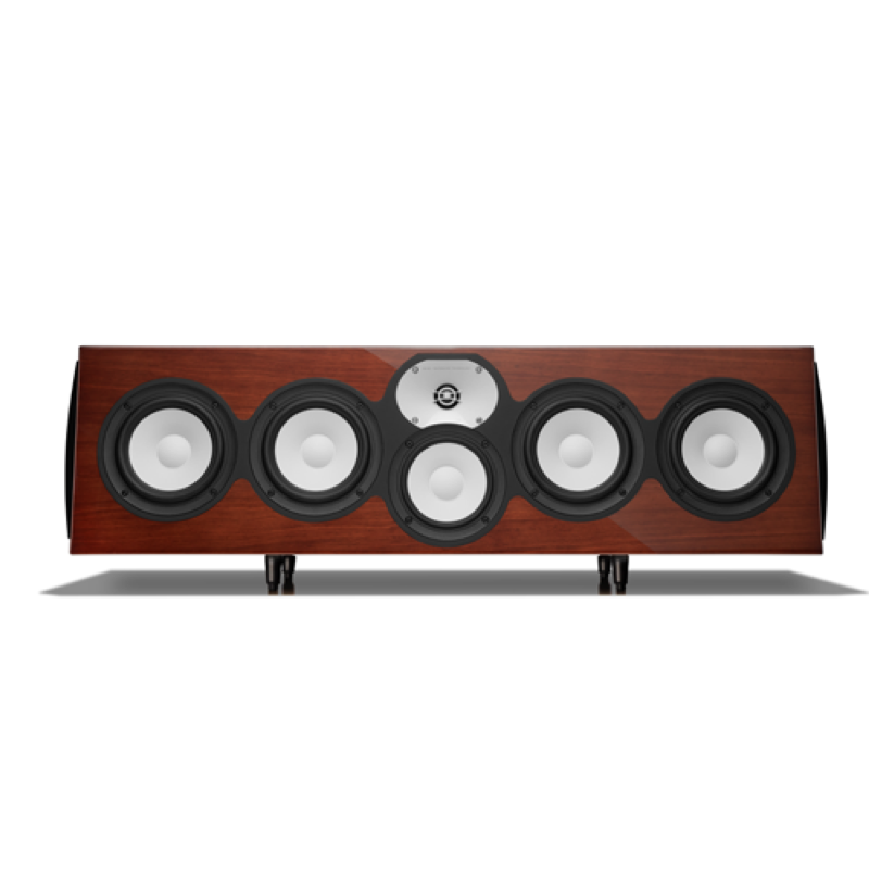 3-WAY Quad 6.5IN Center Channel Loudspeaker - Gloss Walnut