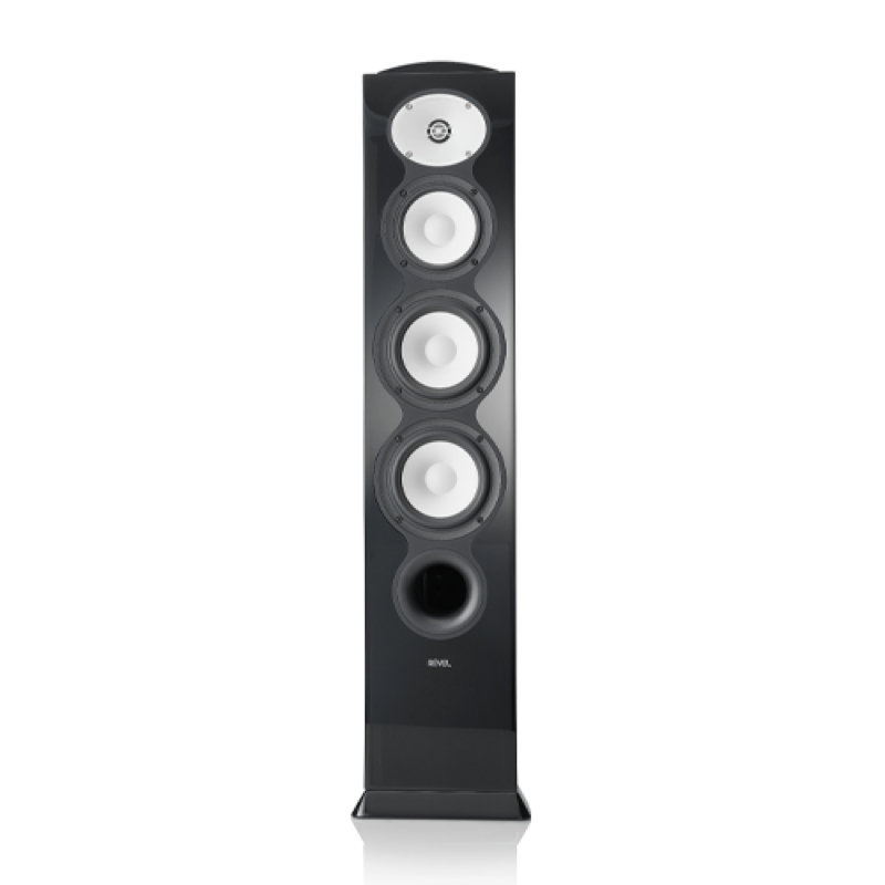 3-WAY Dual 6.5IN Floorstanding Loudspeaker - Gloss Black