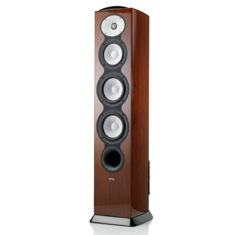 3-WAY Dual 6.5IN Floorstanding Loudspeaker - Gloss Walnut