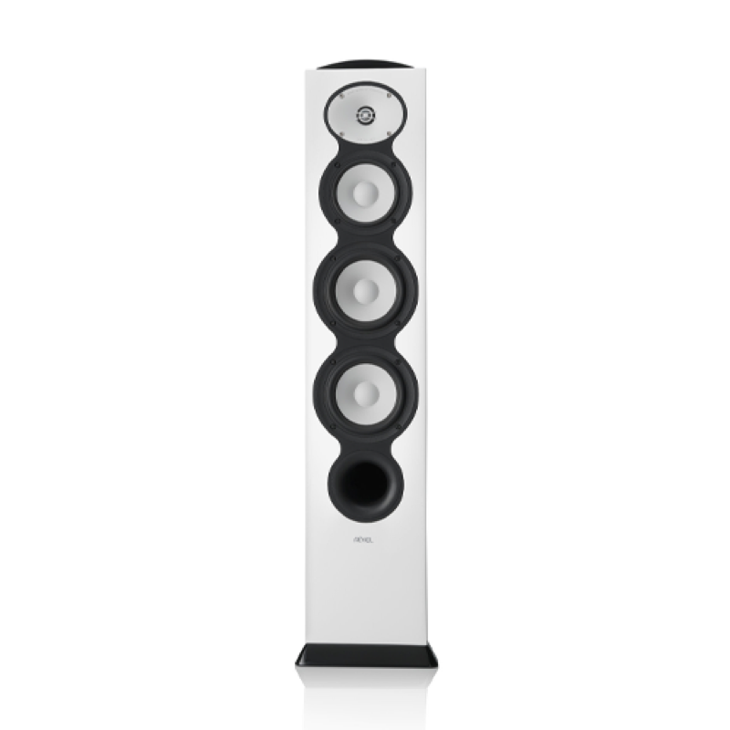 3-WAY Dual 6.5IN Floorstanding Loudspeaker - Gloss White