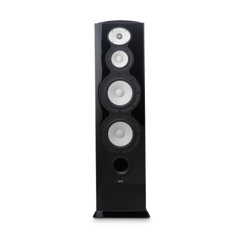 3-WAY Dual 8IN Floorstanding Loudspeaker - Gloss Black