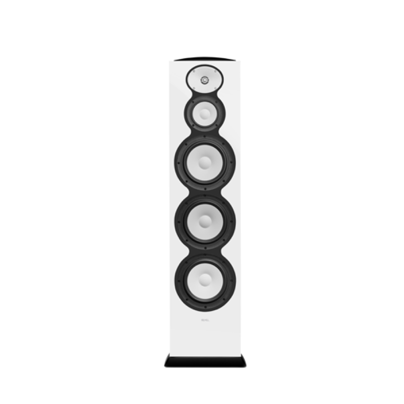 3-WAY Triple 8IN Floorstanding Loudspeaker - Gloss White