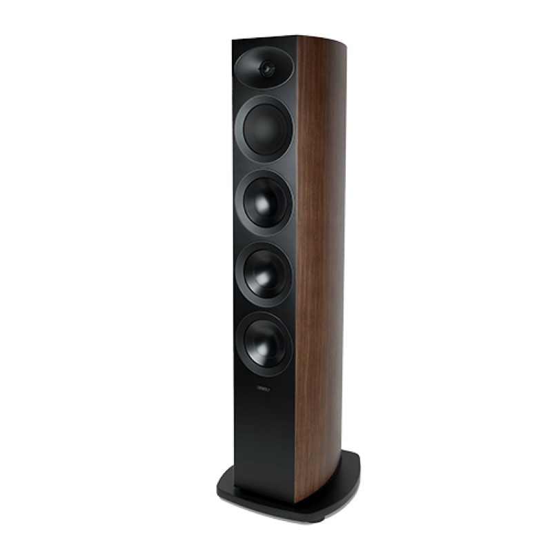 3-WAY 5.25IN Tower Loudspeaker - Walnut