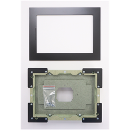 Flush Mount for Savant ITP-E8000V3 8" Touch Screen - Retrofit - Black