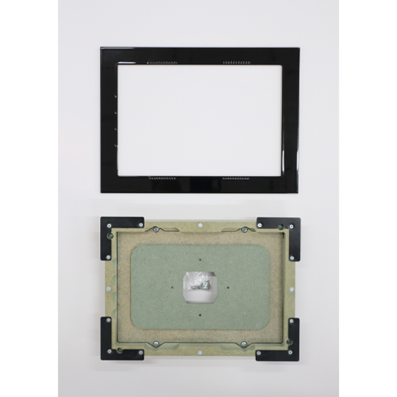 Flush Mount for Savant ITP-E10100V3 10" Touch Screen - Retrofit - Bl