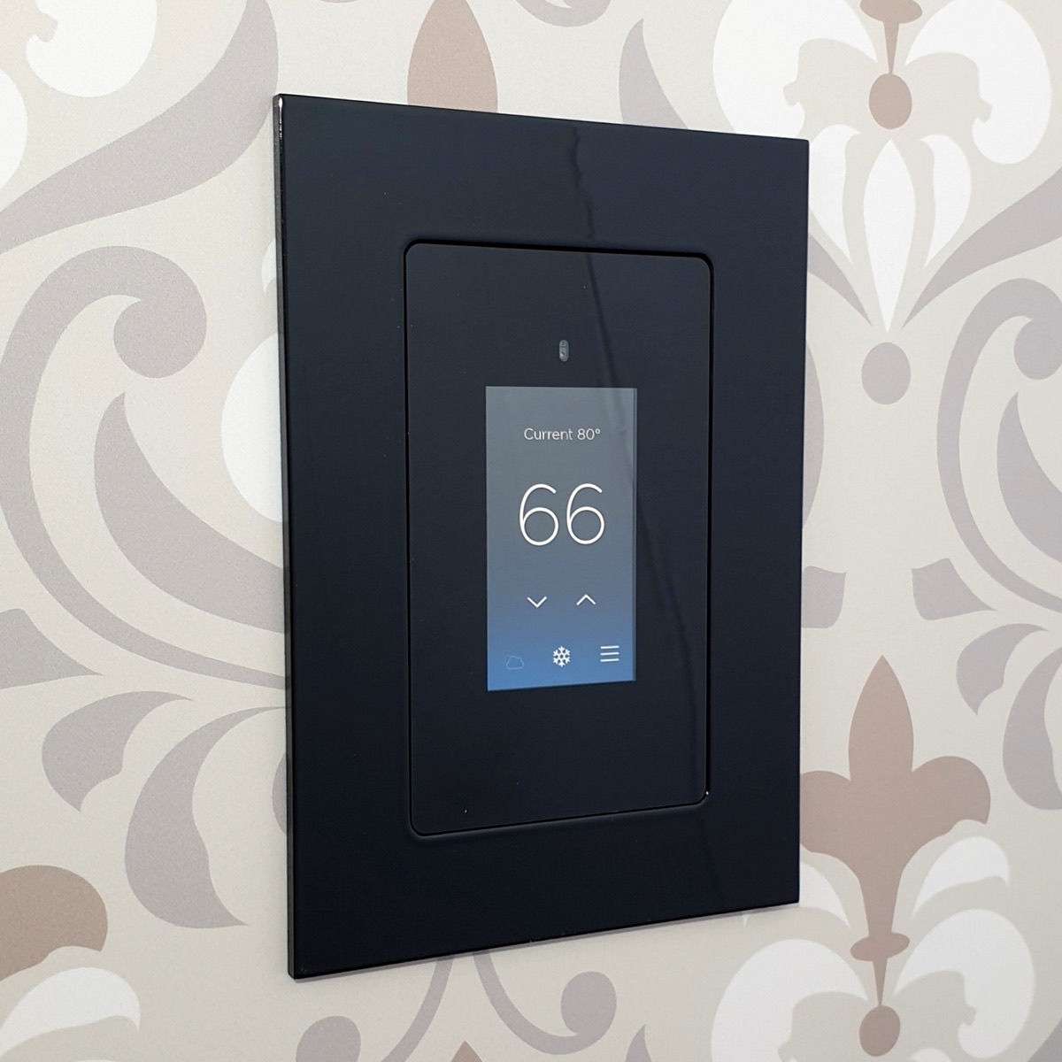 For Savant Thermostat CLI-W200 & CLI-W210 - Retro Black