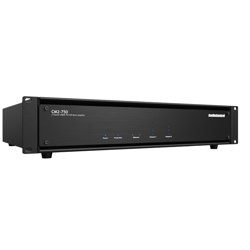 - 2 Channel High Power Dual Mode 70V DSP Amplifier