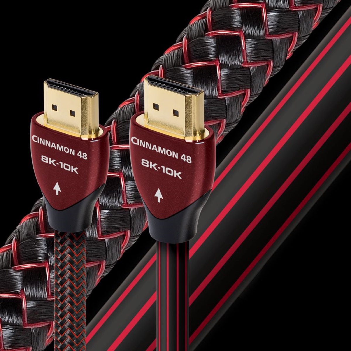 - HDMI Cinnamon 5.0M 8K-10K 48GBPS (Red/Black) 1/PKG