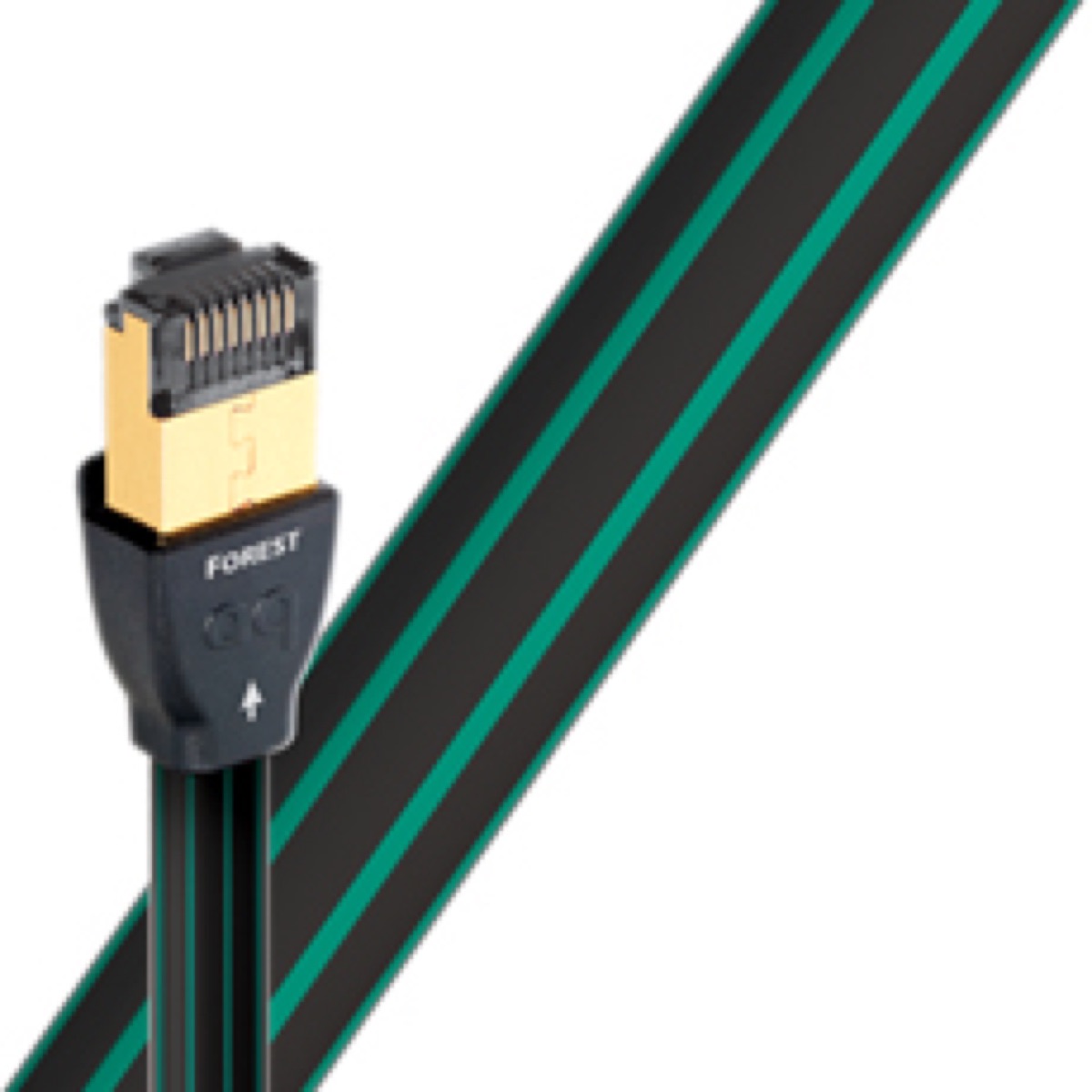 - RJ/E Forest 0.75M (Black/Green Stripe PVC) "I" 5/PKG