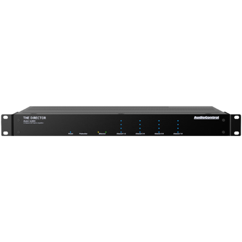 The Director Model M4800 - 8 Channel High Power Matrixing Amplifie