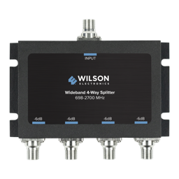 Splitter 4 Way -6 DB 698-2700MHZ